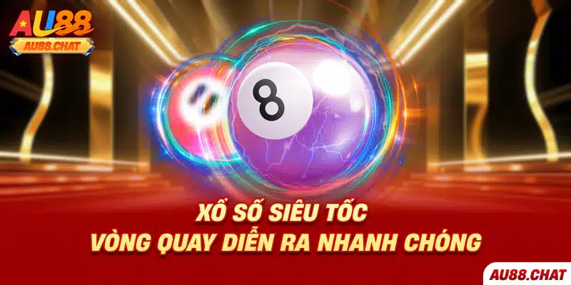 Xổ số siêu tốc vòng quay diễn ra nhanh chóng